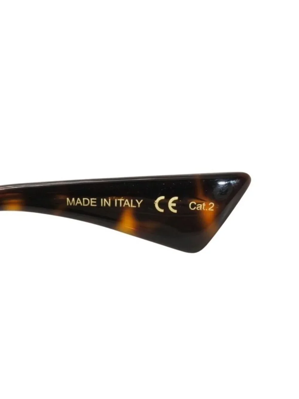 Gucci Sunglasses Eyewear 63 Gold Gray Metal Acetate